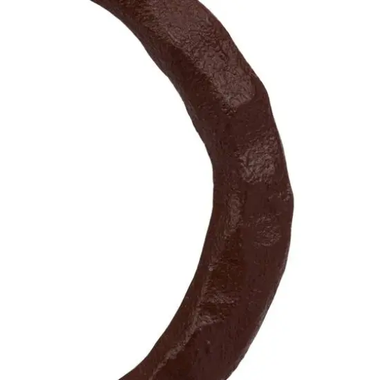 Hello Honey&reg; 15" Brown Decorative Cast Metal Taper Candle Holder {7}
