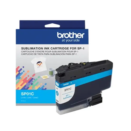 Brother SP1 Sublimation Ink Refill Cartridge Cyan {1}