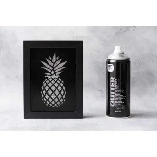 Montana&trade; Glitter Effect Silver Glitter Coat Spray {8}