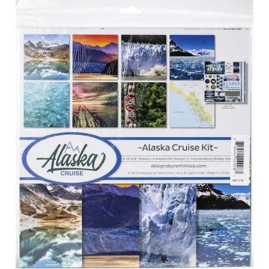 Reminisce Collection Kit 12"X12"-Alaska Cruise {1}