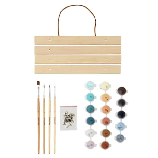 8" x 10" Mystical Forest Paint-by-Number Kit with Wood Display Hanger by Artist's Loft&reg; {3}