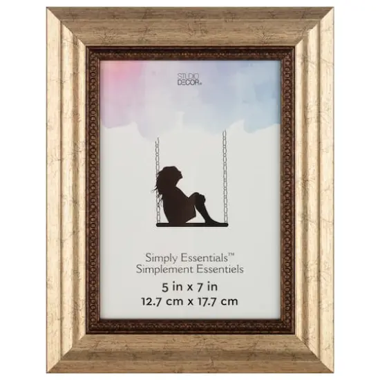 Simply Essentials&trade; Champagne Ornate Frame by Studio D&eacute;cor&reg; {1}