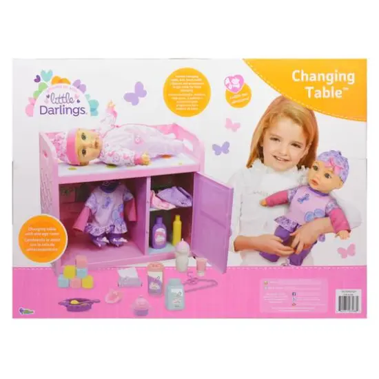 Little Darlings Baby Doll With Changing Table {3}