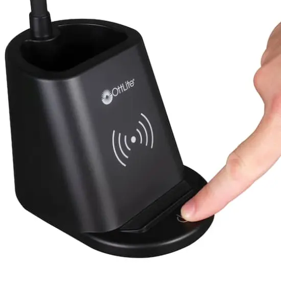 OttLite Wireless Charging LED Lamp with Organizer {5}