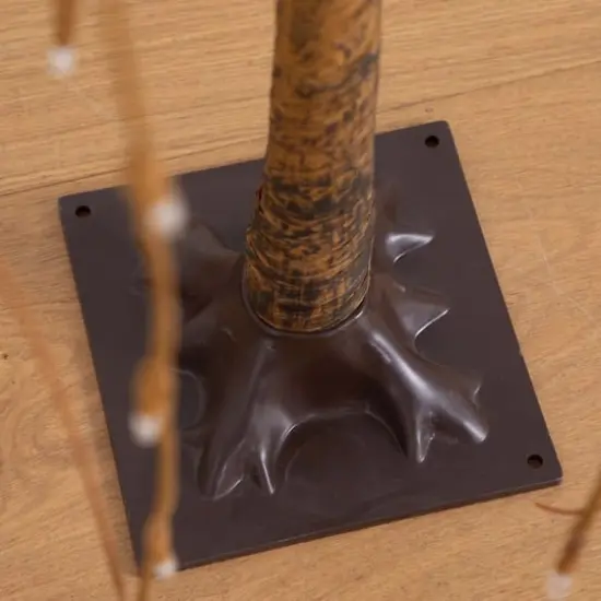 4ft. Pre-Lit Willow Artificial Christmas Tree, Warm White LED Lights {7}