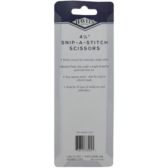 Havel's&trade; 4.5" Snip-A-Stitch Scissors {4}