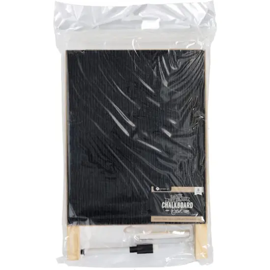 Hampton Art&trade; Dry Erase Chalk Easel with Marker & Chalk {1}