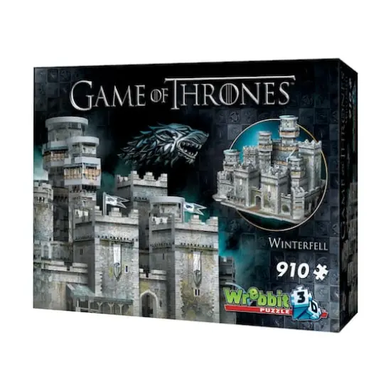 Wrebbit 3D Puzzle&trade; Game of Thrones&trade; Winterfell 910 Piece Puzzle {3}