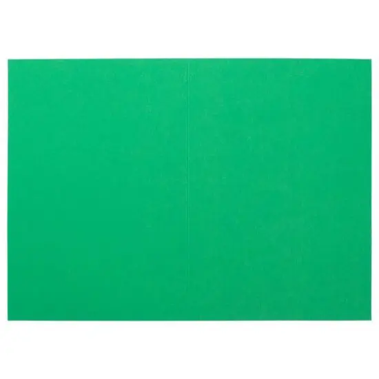 JAM Paper Green Blank Foldover Cards {7}