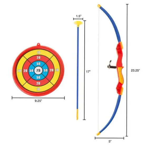 Toy Time Kids Bow & Arrow Set {3}