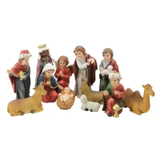 8" Children's First Nativity Set, 12pc. {1}