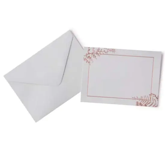Flat Cards & Envelopes by Recollections&trade;, 3.5" x 4.87" Floral {5}