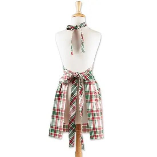 DII&reg; Yuletide Plaid Apron {3}