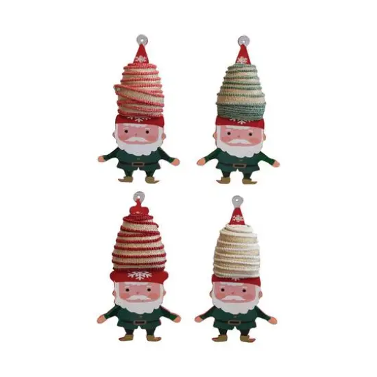 Hello Honey&reg; 5yd. Gold Metallic Cotton Ribbon on Gnome Spool Set {1}