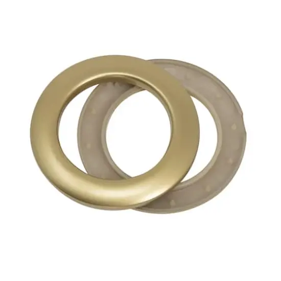 Dritz&reg; Home 1.562" Curtain Grommets, 8ct. Brass {6}