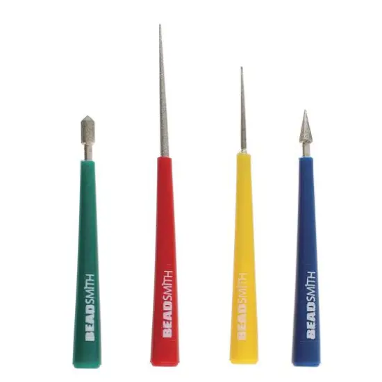 The Beadsmith&reg; 4 Piece Bead Reamer Set {3}
