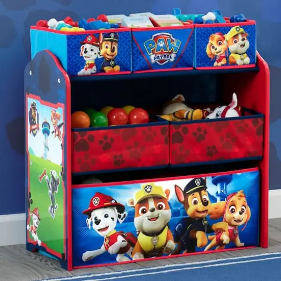 Nick Jr.&trade; PAW Patrol 6 Bin Design & Store Toy Organizer {3}