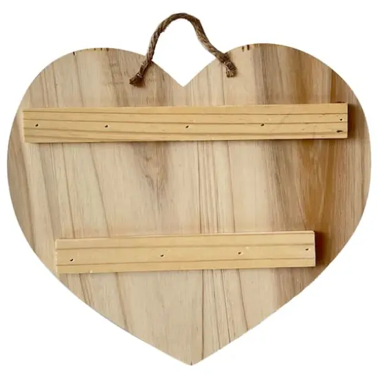 11" Wood Pallet Heart Plaque by Make Market&reg; {3}