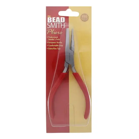 Beadsmith&reg; Red Handle 3 Step Round & Hollow Plier {3}