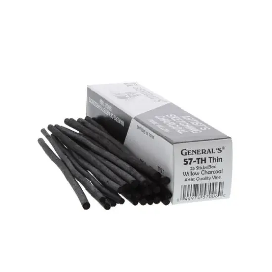 General's&reg; Artist Thin Vine & Willow Sketching Charcoal {1}
