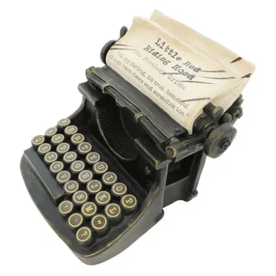 6.5" Little Red Riding Hood Typewriter Tabletop D&eacute;cor by Ashland&reg; {5}