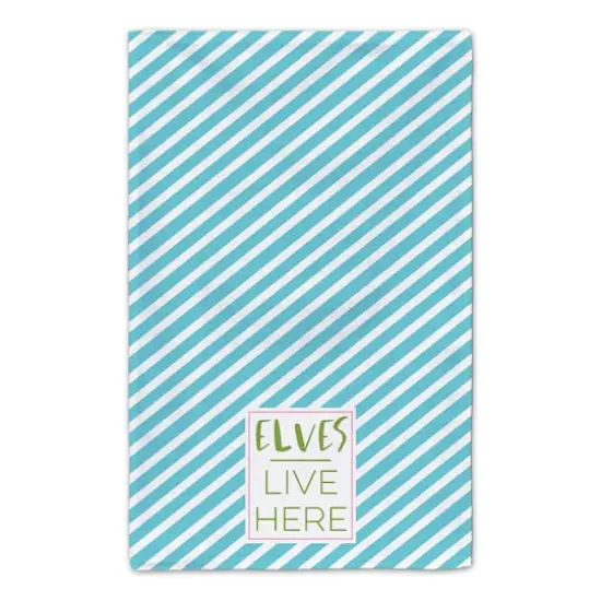 Elves Live Here Tea Towels - Set of 2 {4}