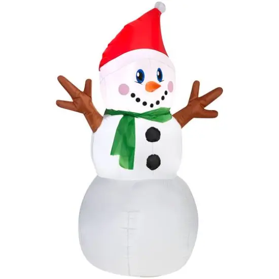 4ft. Airblown&reg; Inflatable Christmas Snowman {1}