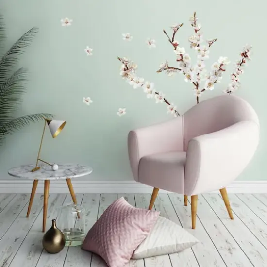 RoomMates Dogwood Branch Peel & Stick Wall Decals {4}