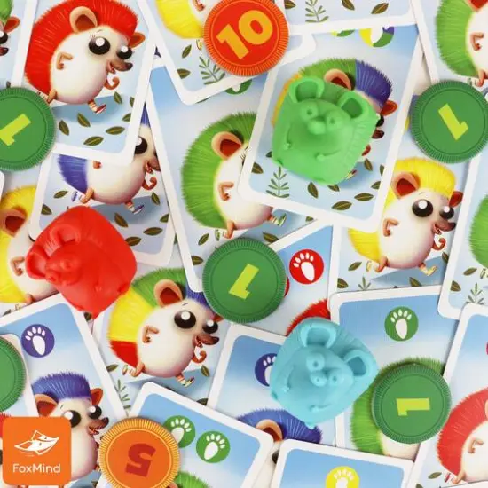 FoxMind Games Racing Hedgehogs Board Game {5}