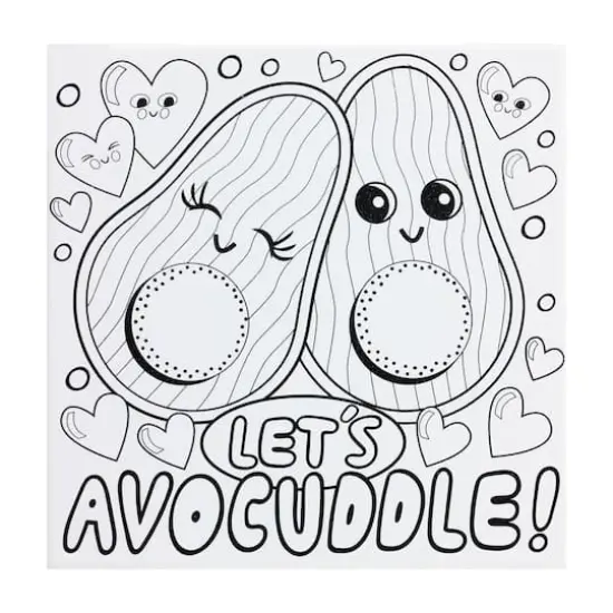 Avocuddle Canvas Painting Kit by Creatology&trade; {3}