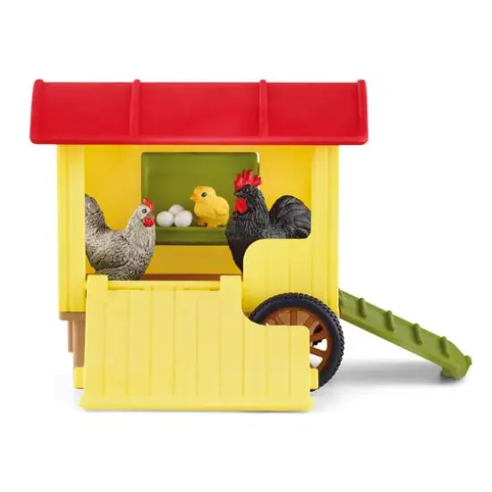 Schleich Farm World Mobile Chicken Coop Playset {3}