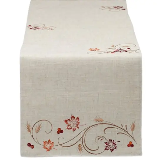 DII&reg; 108" Autumn Wheat Table Runner {1}