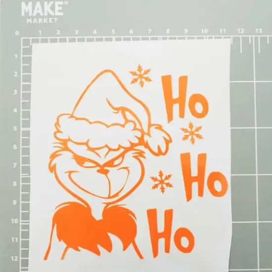 Neon Glow-in-the-Dark Permanent Vinyl by Make Market&reg; Atomic Orange {5}