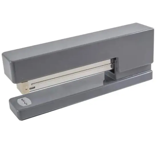 JAM Paper Modern Desk Stapler Gray {1}