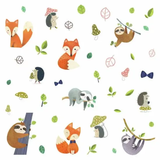 RoomMates Forest Friends Peel & Stick Wall Decals {1}