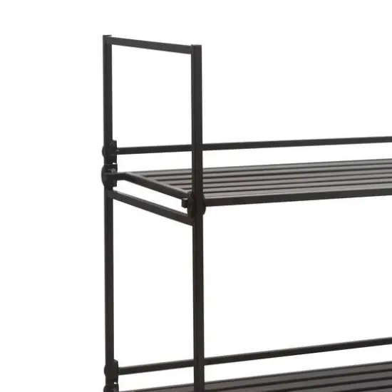 Organize It All Espresso 3 Tier Shelf {6}