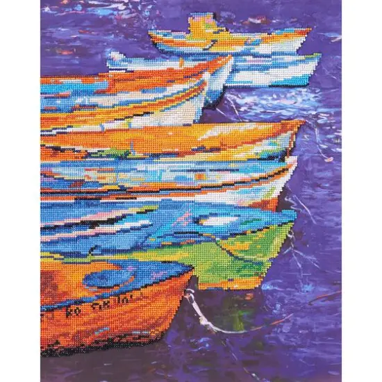 Diamond Art Advanced Boats Kit {1}