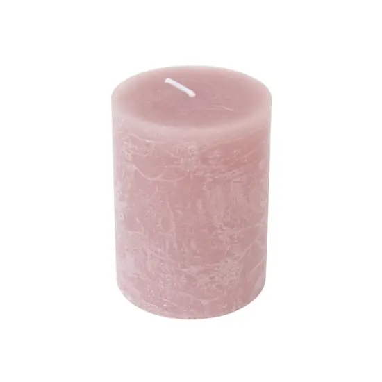 3" x 4" Scented Rustic Pillar Candle by Ashland® Crushed Velvet {3}