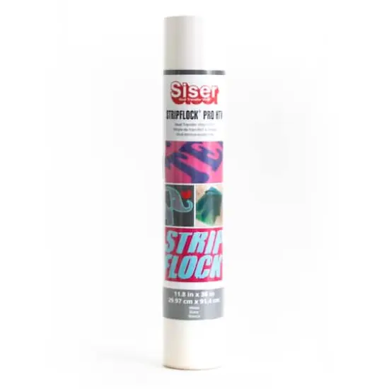 Siser&reg; StripFlock&reg; Heat Transfer VinylWhite {1}