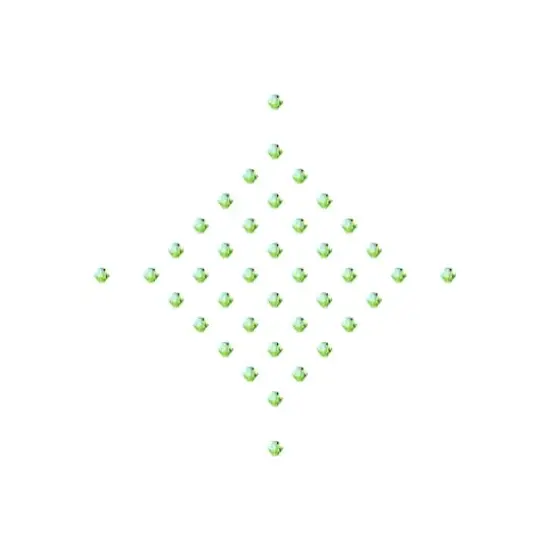 John Bead PRECIOSA 4mm Czech Crystal Bicone Beads, 40ct. Peridot AB {4}