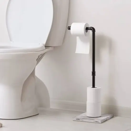 Farmhouse Toilet Paper Holder {6}