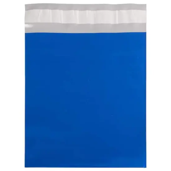 JAM Paper 6.25" x 7.875" Blue Peel & Seal Closure Foil Envelopes, 25ct. {1}