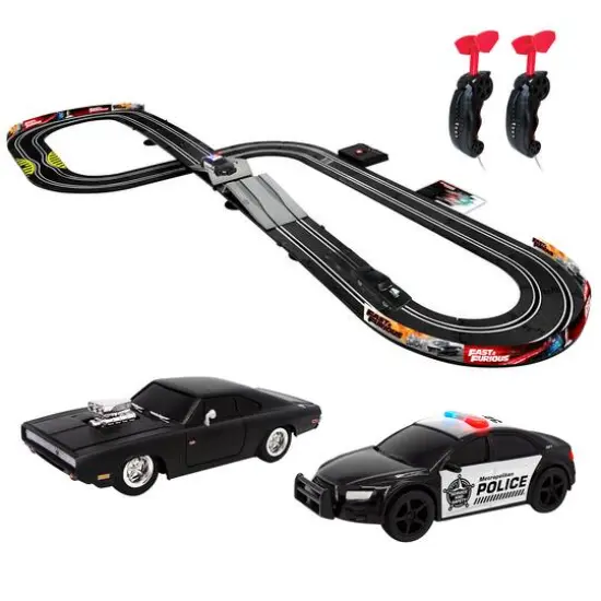 Fast & Furious: Ultimate Speed Raceway Slot Car Set {1}