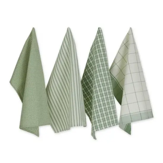 DII&reg; Assorted Sage Classic Dishtowel (Set of 4) {1}