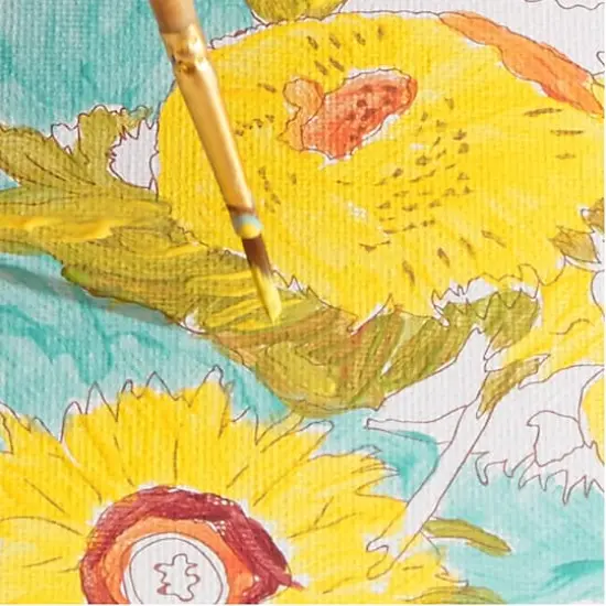 Faber-Castell Paint By Number Museum Series, Sunflowers {7}