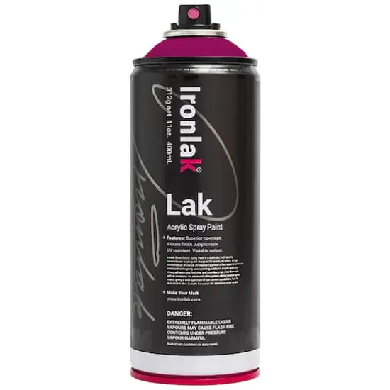 Ironlak Acrylic Spray Paint Moberry {1}