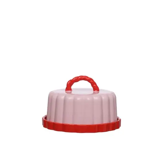 Pink & Red Ceramic Pastry Carrier by Ashland&reg; {1}