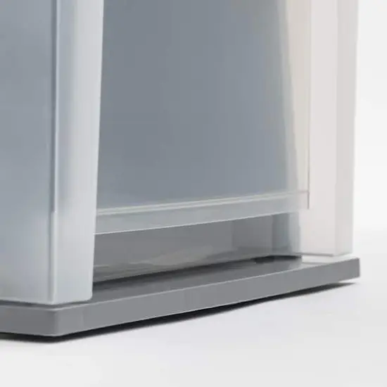 Iris&reg; 17qt. Gray Stacking Drawer, 3 Pack {3}