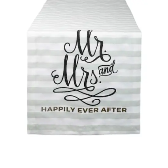 72" Mr. & Mrs. Table Runner {1}