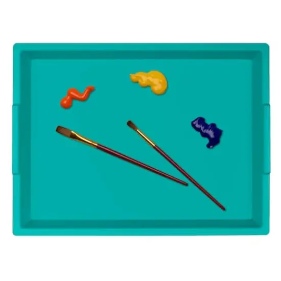 Finger Paint Tray by Creatology&trade; Teal {6}